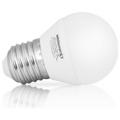 WE LED žárovka SMD2835 B45 E27 5W studená bílá