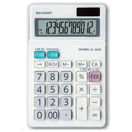 SHARP kalkulačka -&nbsp;EL320W (foto 1)