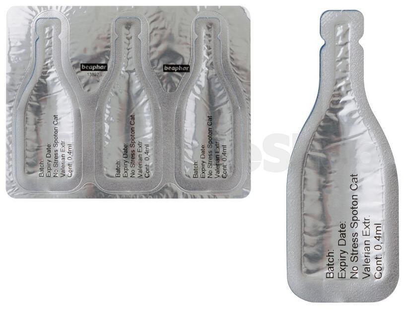 Přípravek pro kočky Beaphar No Stress Spot On sol, 3 x 0,4 ml