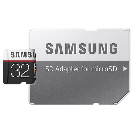 Samsung micro SDHC 32GB PRO Plus +&nbsp;SD adaptér (foto 1)