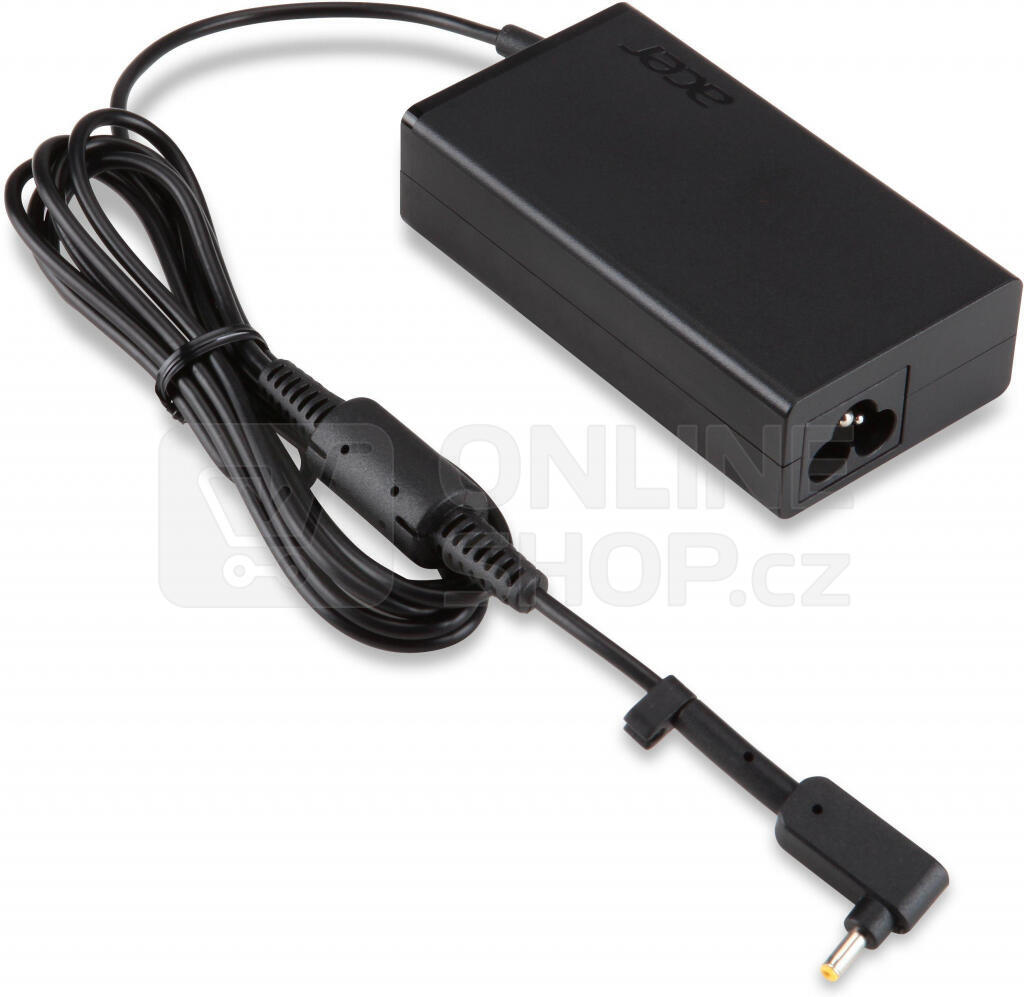 ACER 45W_USB Type C Adapter, Black - pro zařízení s USB C, EU POWER CORD (RETAIL PACK) (NP.ADT0A.065)