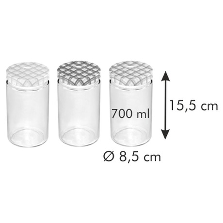 Tescoma DELLA CASA 700 ml, 3&nbsp;ks (foto 1)