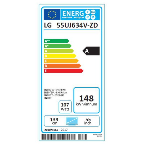 LED televize LG 55UJ634V