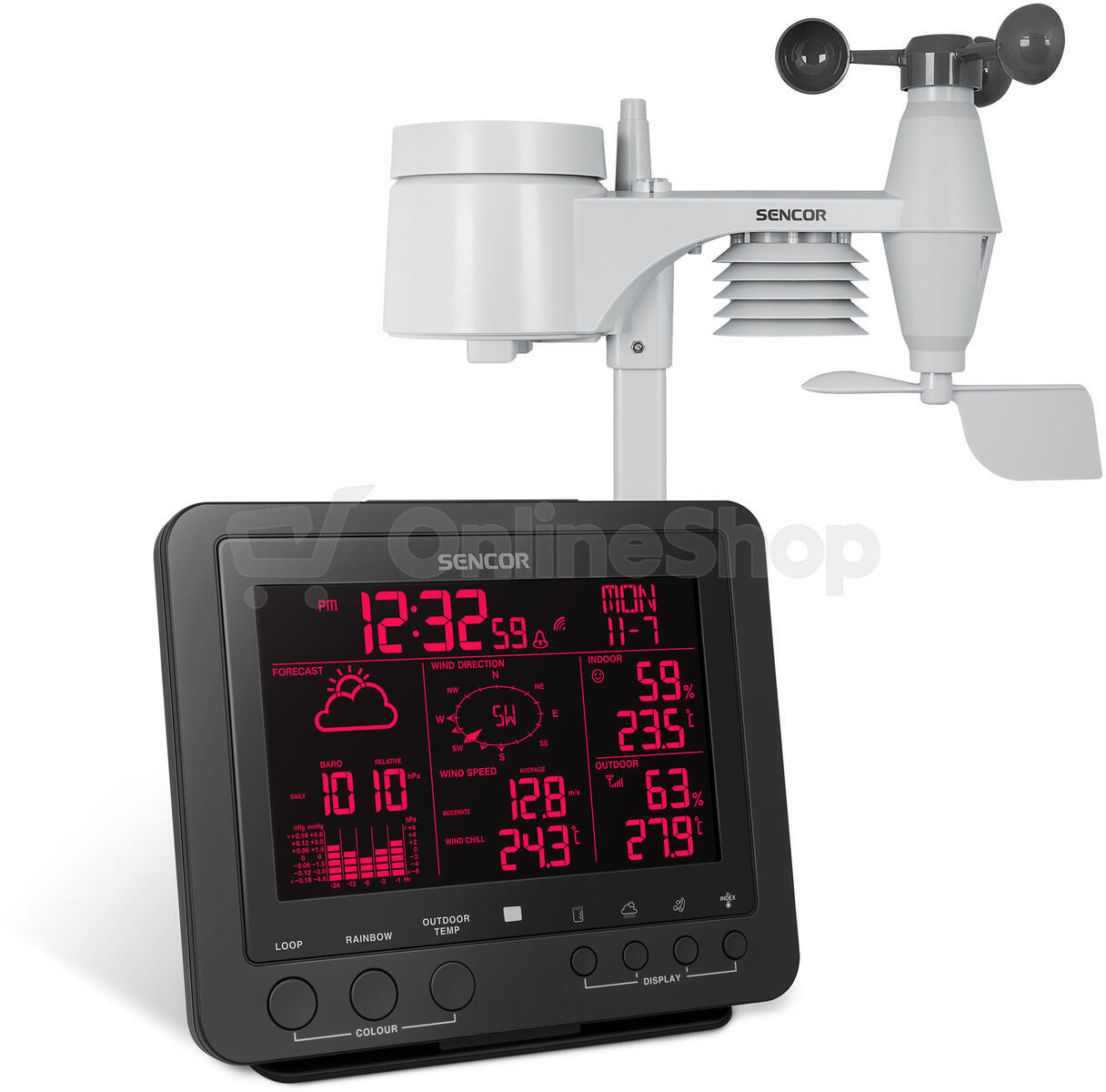 Meteostanice Sencor SWS 9700 PRO