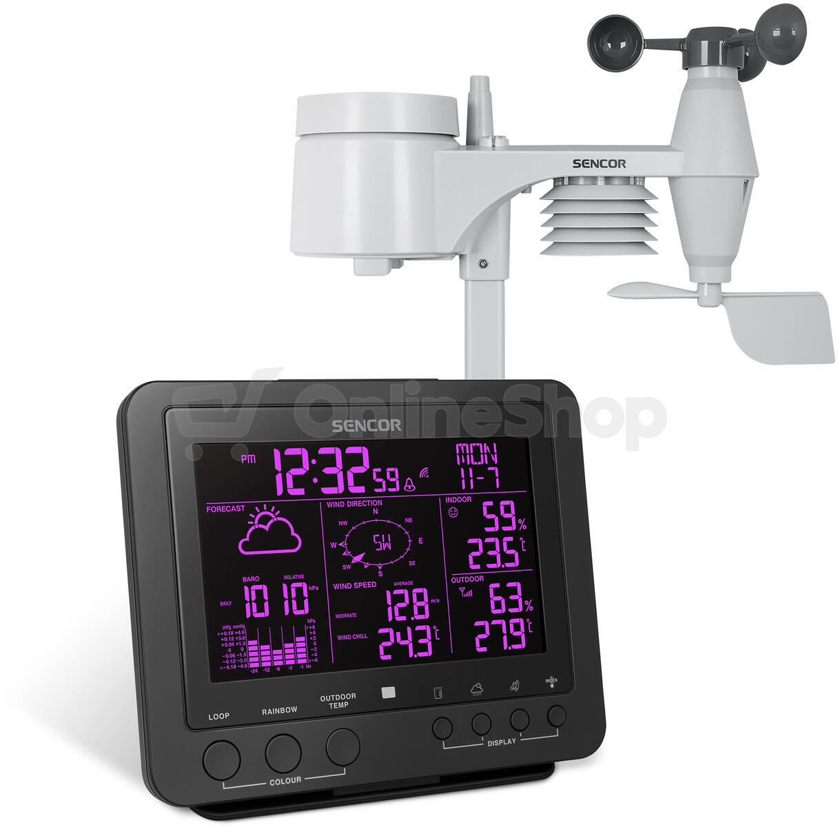 Meteostanice Sencor SWS 9700 PRO