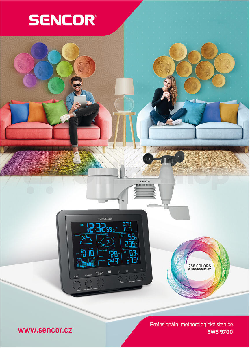 Meteostanice Sencor SWS 9700 PRO