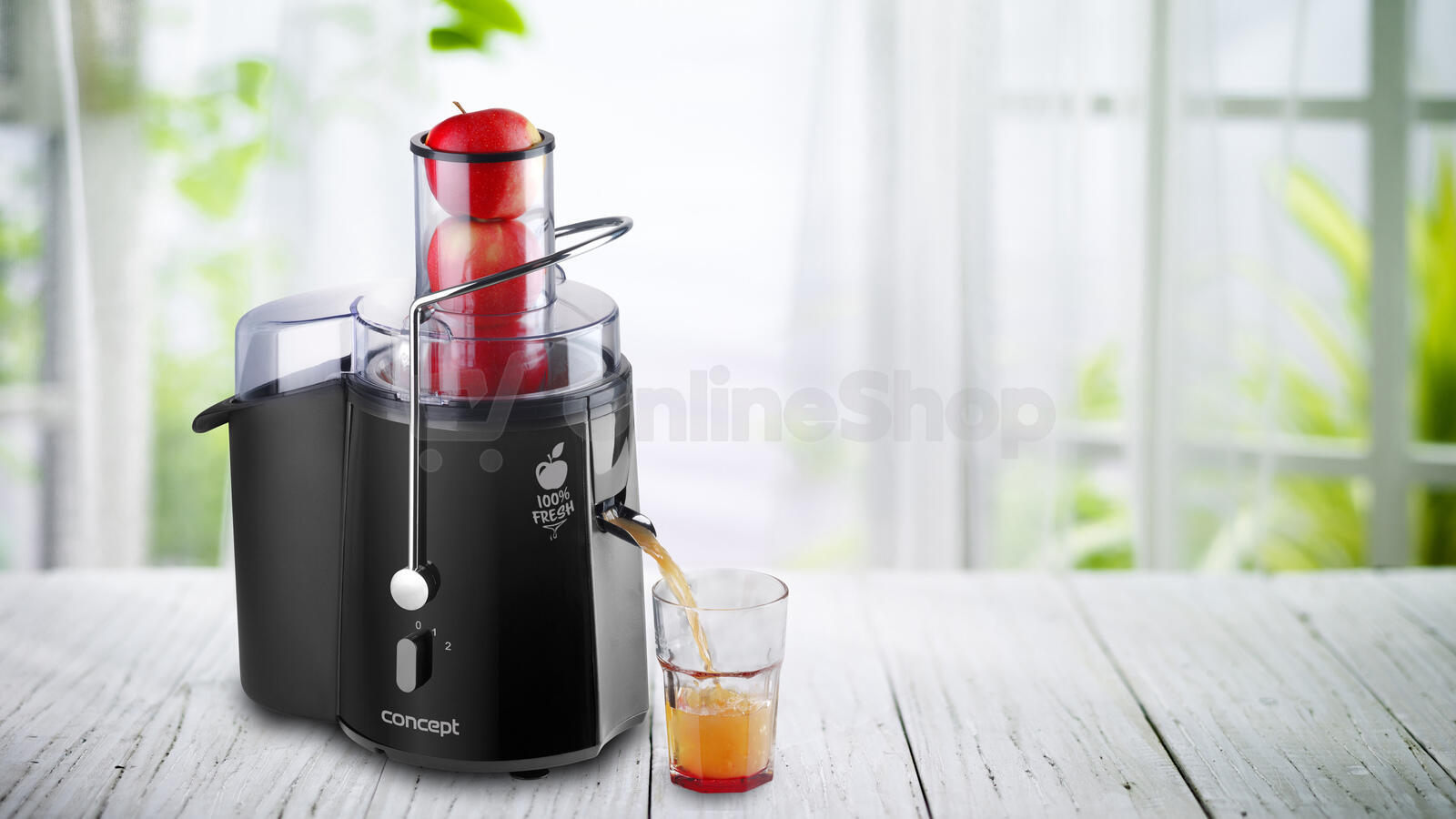 Odšťavňovač Concept LO7027 Fresh černý