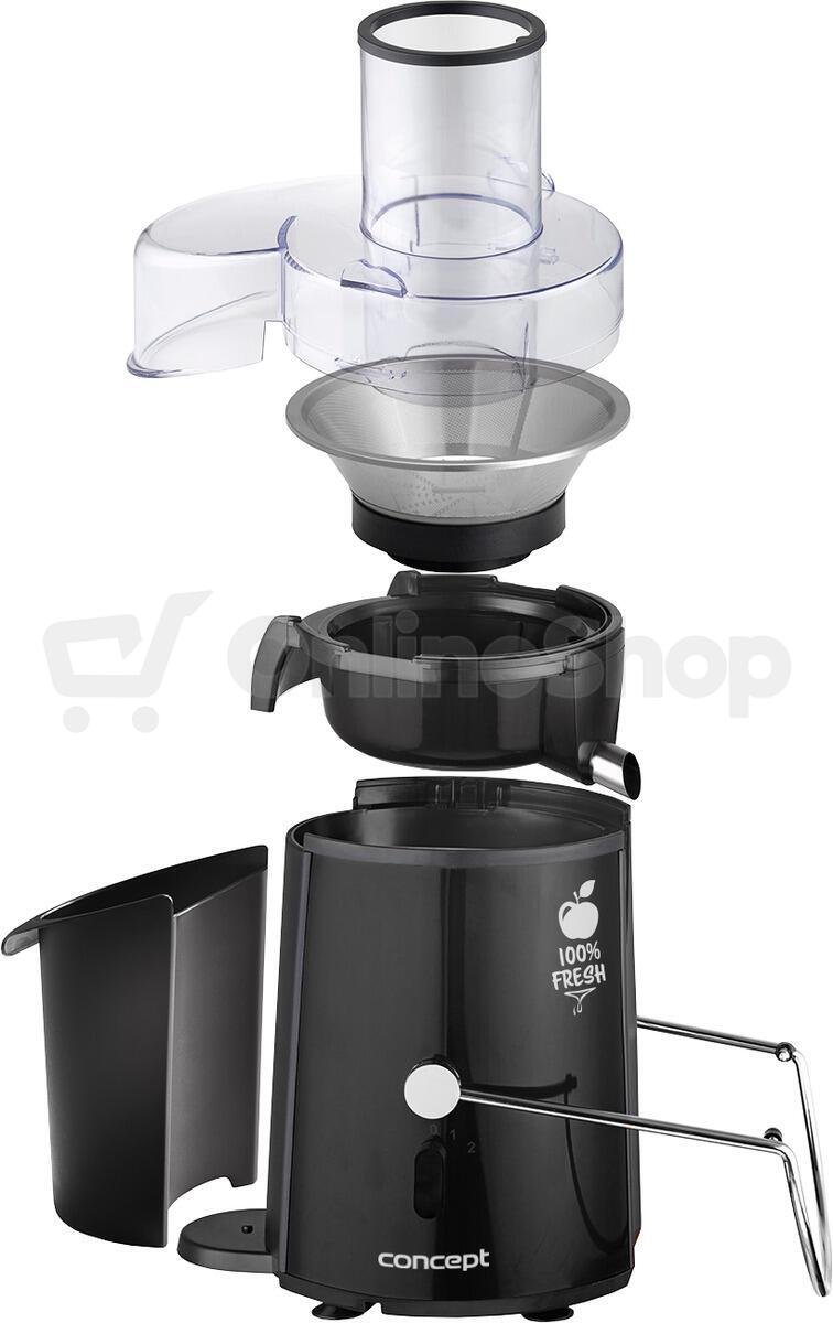 Odšťavňovač Concept LO7027 Fresh černý