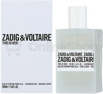 Parfémovaná voda Zadig & Voltaire This is Her!, 50 ml