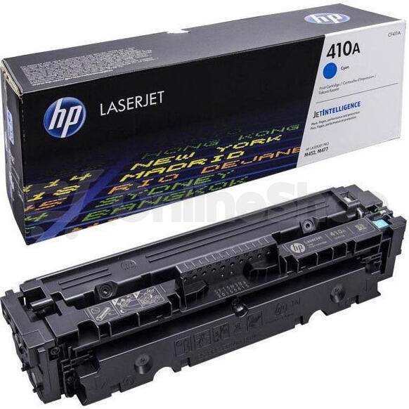 HP tisková kazeta 410A azurová originál, CF411A