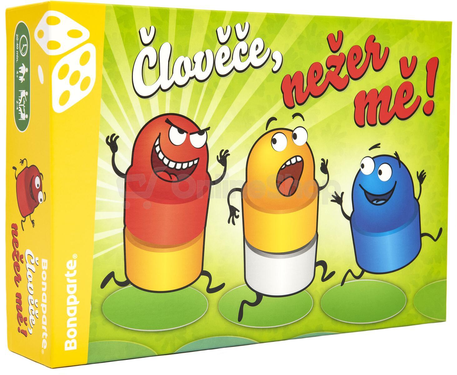 Společenská hra Bonaparte Člověče, nežer mě!