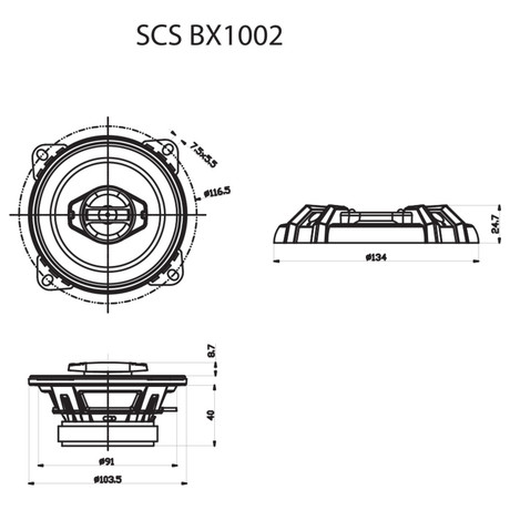 Sencor SCS BX1002 (foto 3)