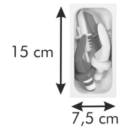 Zsobnk Tescoma FlexiSPACE 148 x 74 mm