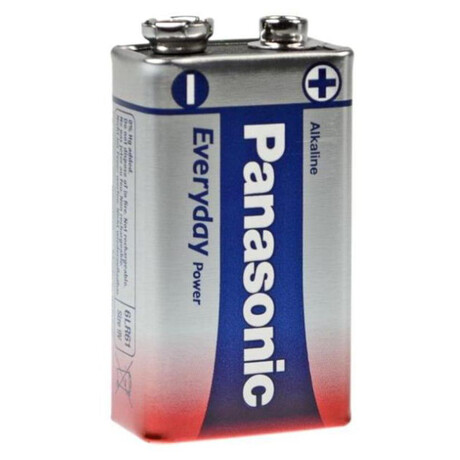 Baterie alkalick Panasonic Everyday Power 9V, 6LR61