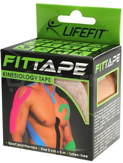 Tejpa LIFEFIT Kinesion 5cmx5m, béžová