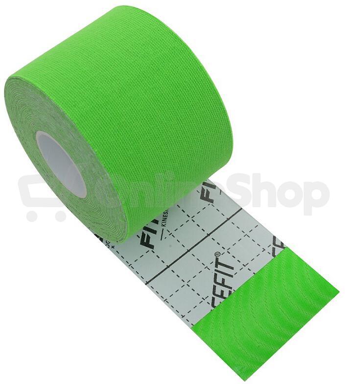 Tejpa LIFEFIT Kinesion 5cm x 5m, zelená