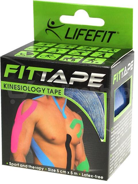 KinesionLIFEFIT® tape 5cmx5m, tmavě modrá