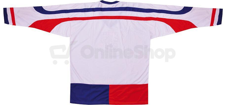 Hokejový dres ČR 2 SPORTTEAM®, bílý, vel. L