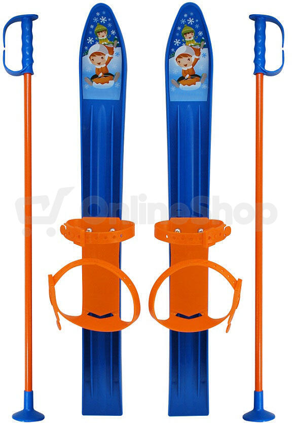 Lyže dětské SULOV® 60cm, modré