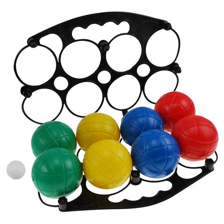 Petanque plastov 8ks SPORTTEAM, v plast pouzde