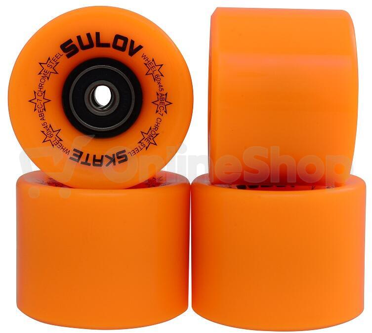 Penny board 22" SULOV® VIA DOLCE sv.modrý-mat.oranžový
