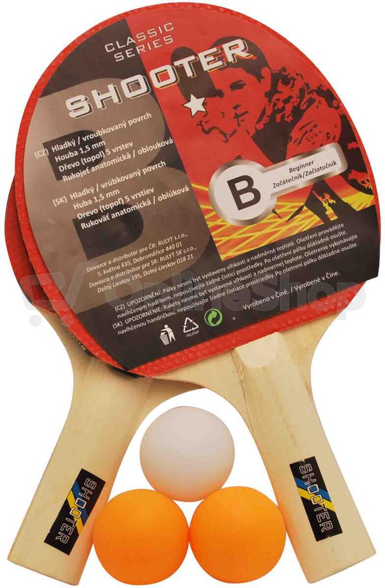 Set na pingpong RULYT 1ST-01 RULYT®, 2 x raketa, 3 x míč