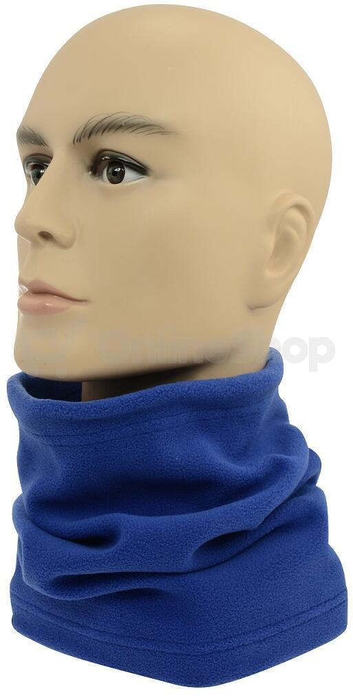 Multifunkční šátek 2v1 Fleece SULOV®, modrý
