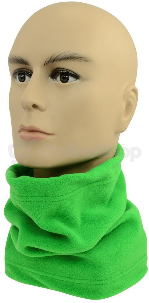 Multifunkční šátek 2v1 Fleece SULOV®, zelený