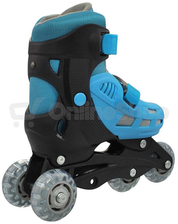 Kolečkové brusle TRISKATE BASIC vel.S (31-34) RULYT®, černo-modré
