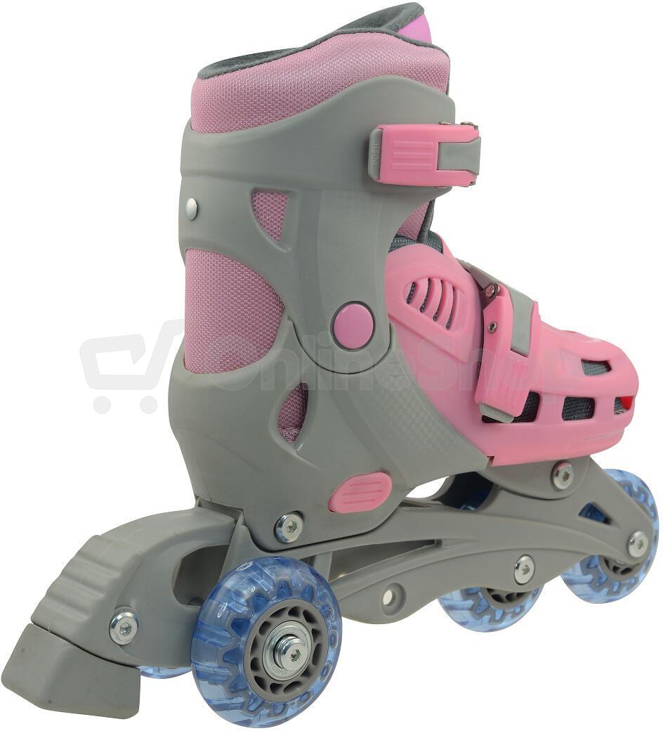 Kolečkové brusle TRISKATE BASIC vel.S (31-34) RULYT®, růžové