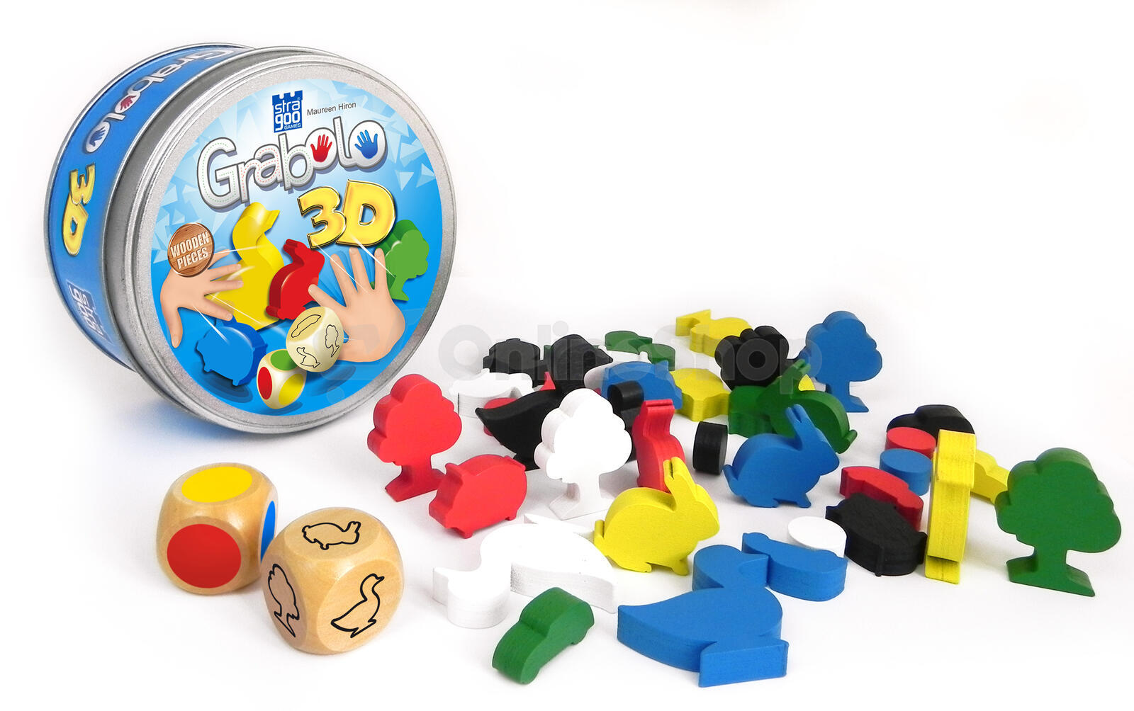 Společenská hra Bonaparte Grabolo 3D