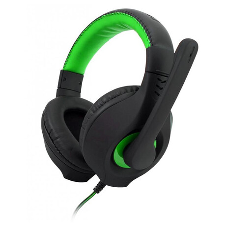 Hern sluchtka C-TECH Nemesis V2 (GHS-14G), casual gaming, erno-zelen