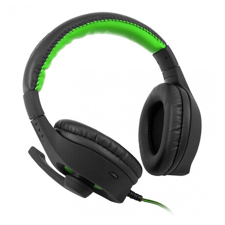 Hern sluchtka C-TECH Nemesis V2 (GHS-14G), casual gaming, erno-zelen