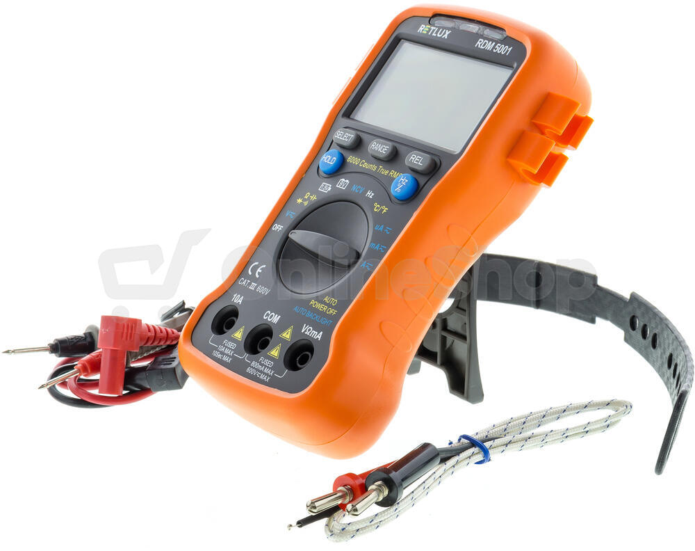 Digitální multimetr basic Retlux RDM 5001