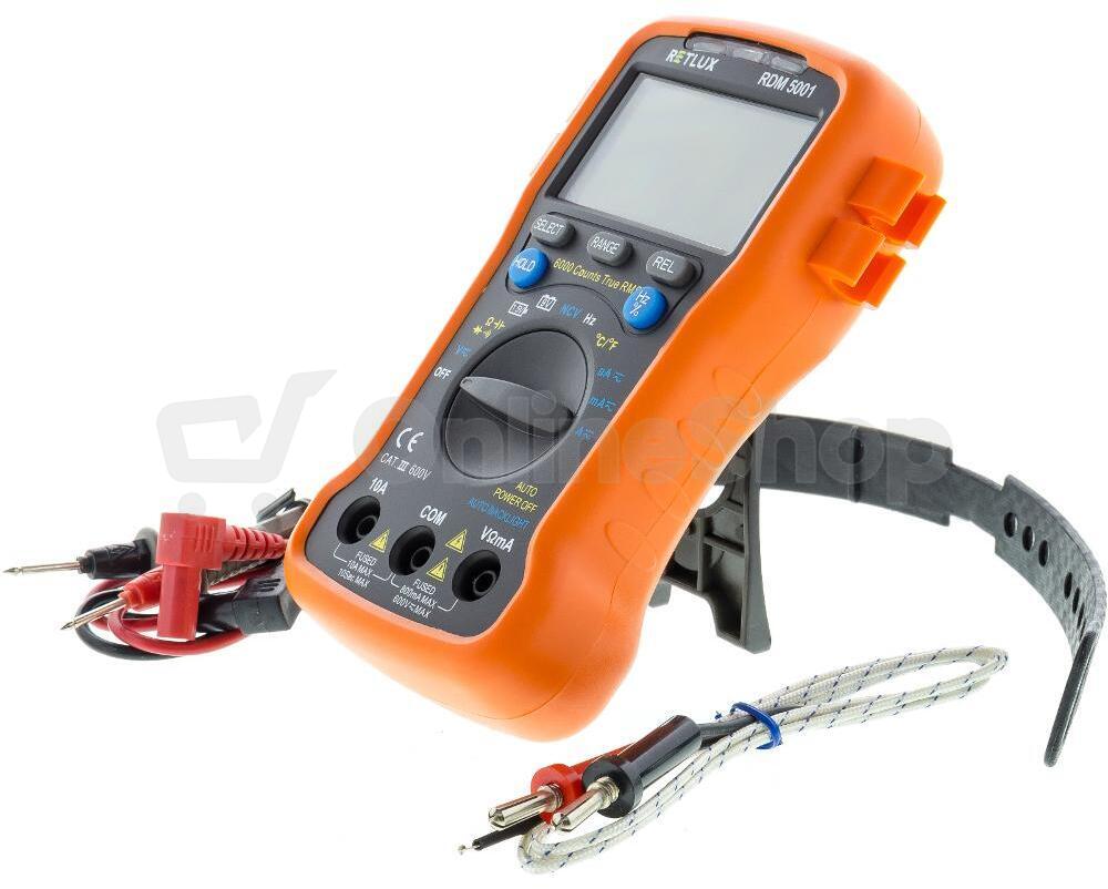 Digitální multimetr basic Retlux RDM 5001