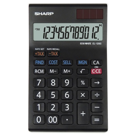 SHARP kalkulačka -&nbsp;EL128SWH -&nbsp;gift box (foto 1)