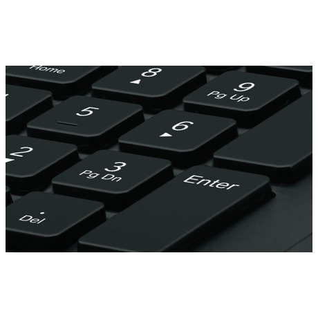 Logitech K280e/Drtov USB/US layout/ern (foto 2)