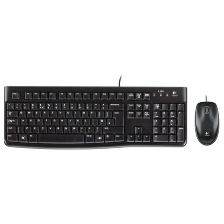 Logitech Desktop MK120, drátový, USB, US (foto 1)