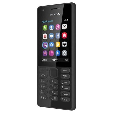 Nokia 216 Dual SIM, černá (foto 2)
