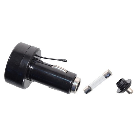 Zástrčka MULTI - USB, voltmetr, teploměr COMPASS