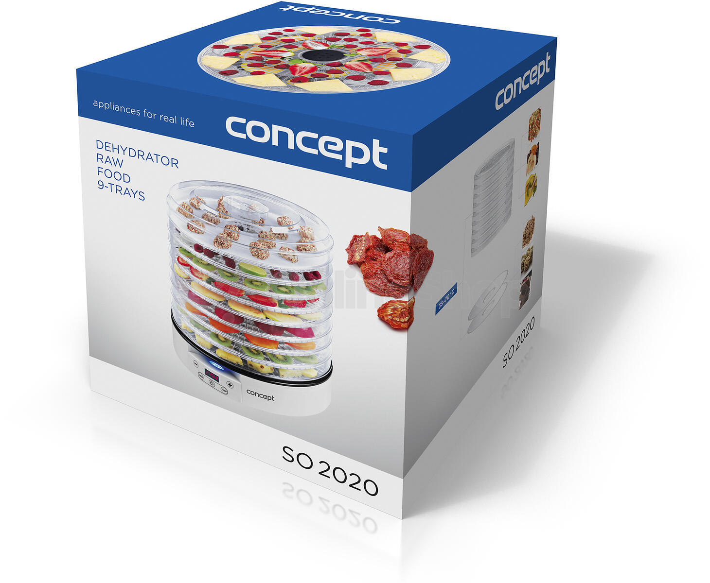 Sušička ovoce Concept SO2020 RAW FOOD