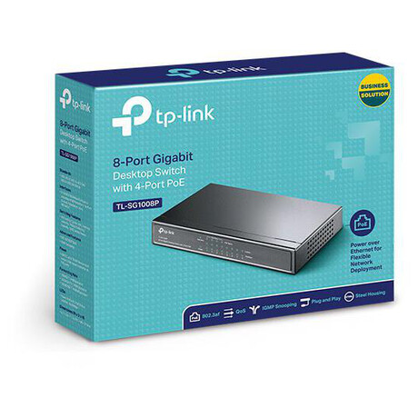 TP-Link switch TL-SG1008P (foto 3)