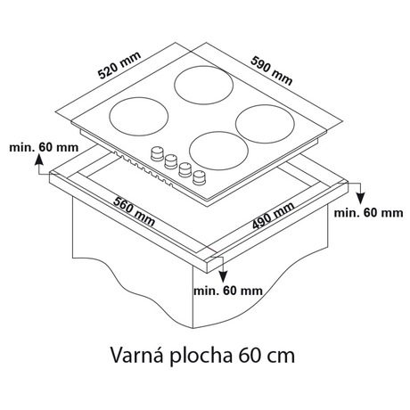 Plynov deska Guzzanti GZ 8205