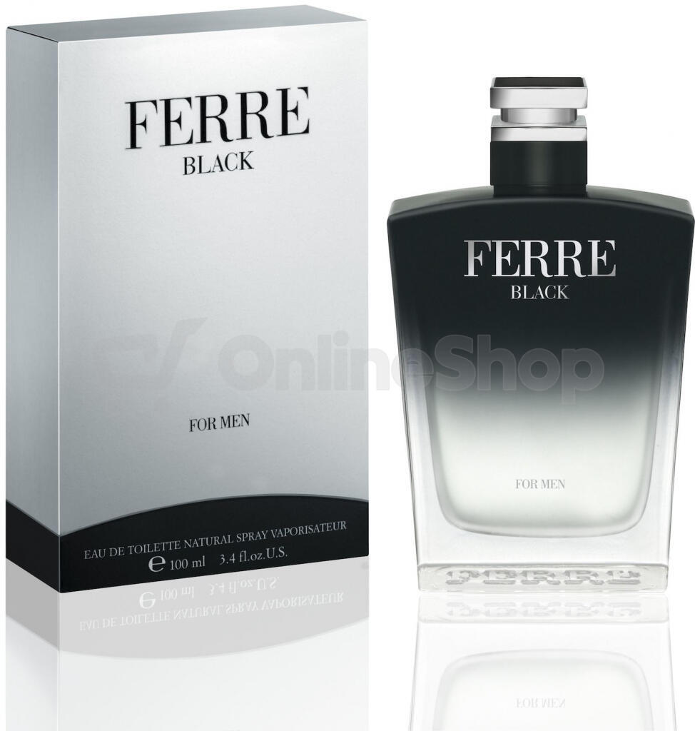 Toaletní voda Gianfranco Ferré Ferre Black, 100 ml