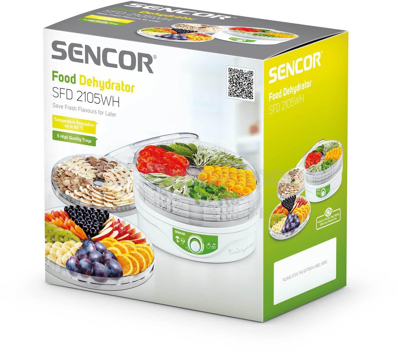 Sušička ovoce Sencor SFD 2105WH