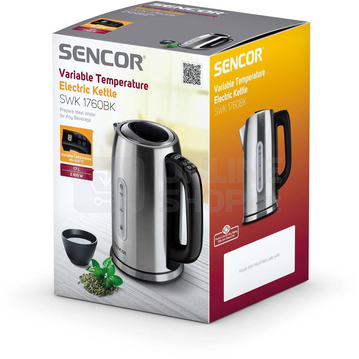 Variable Temperature Electric Kettle, SWK 0590BK