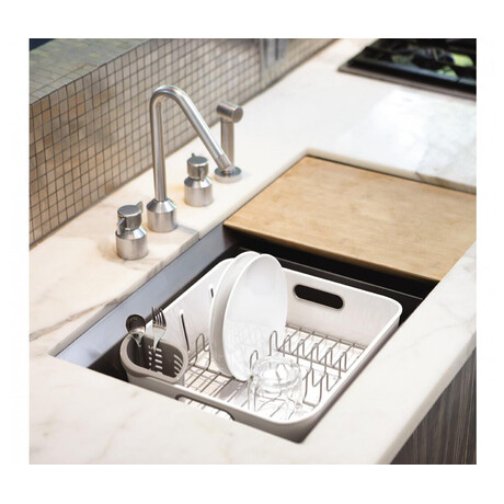 Simplehuman – Compact, bílý plast KT1104 (foto 4)
