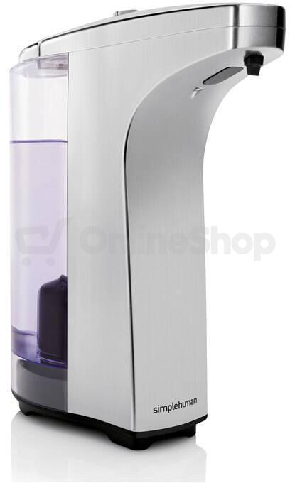 Bezdotykový dávkovač mýdla Simplehuman 237 ml, matný nikl, ST1023