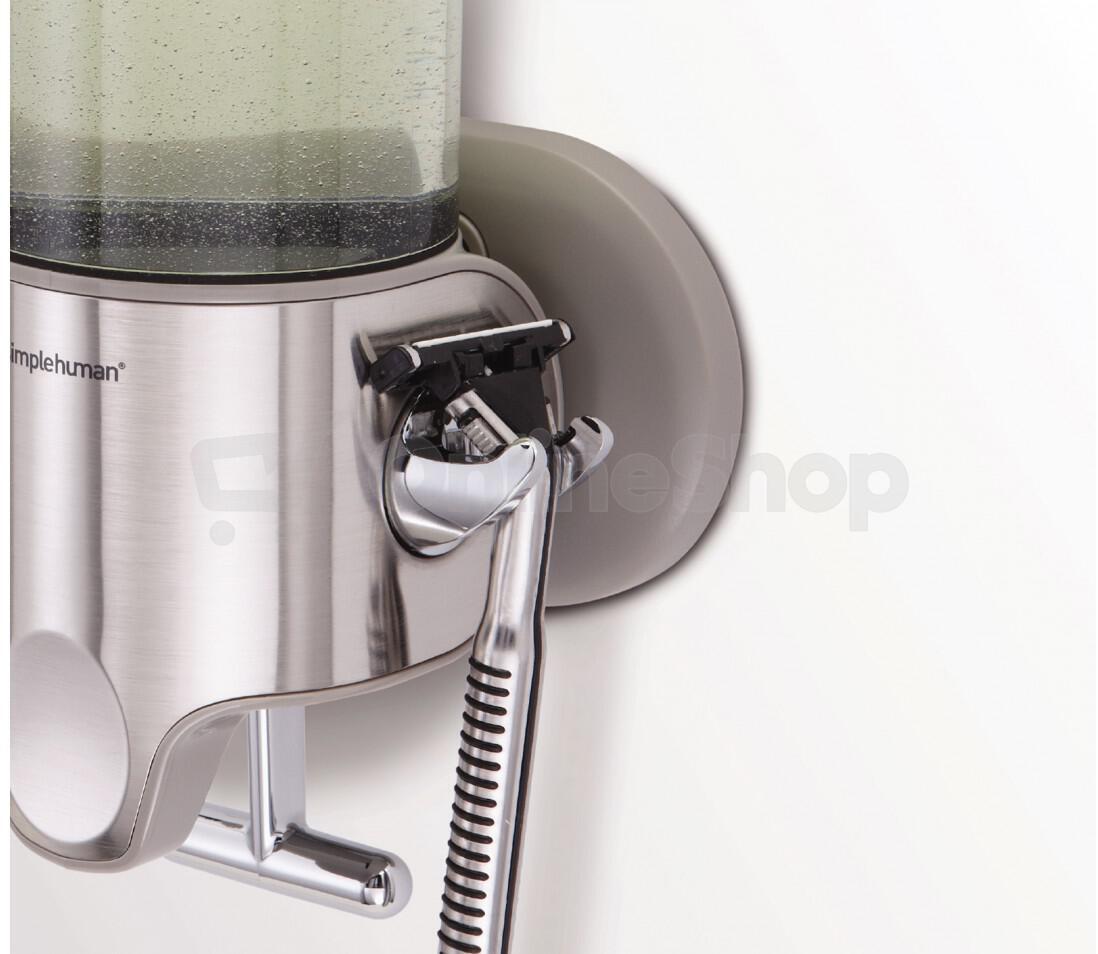 Dávkovač mýdla Simplehuman na zeď, nerez - 444ml BT1034