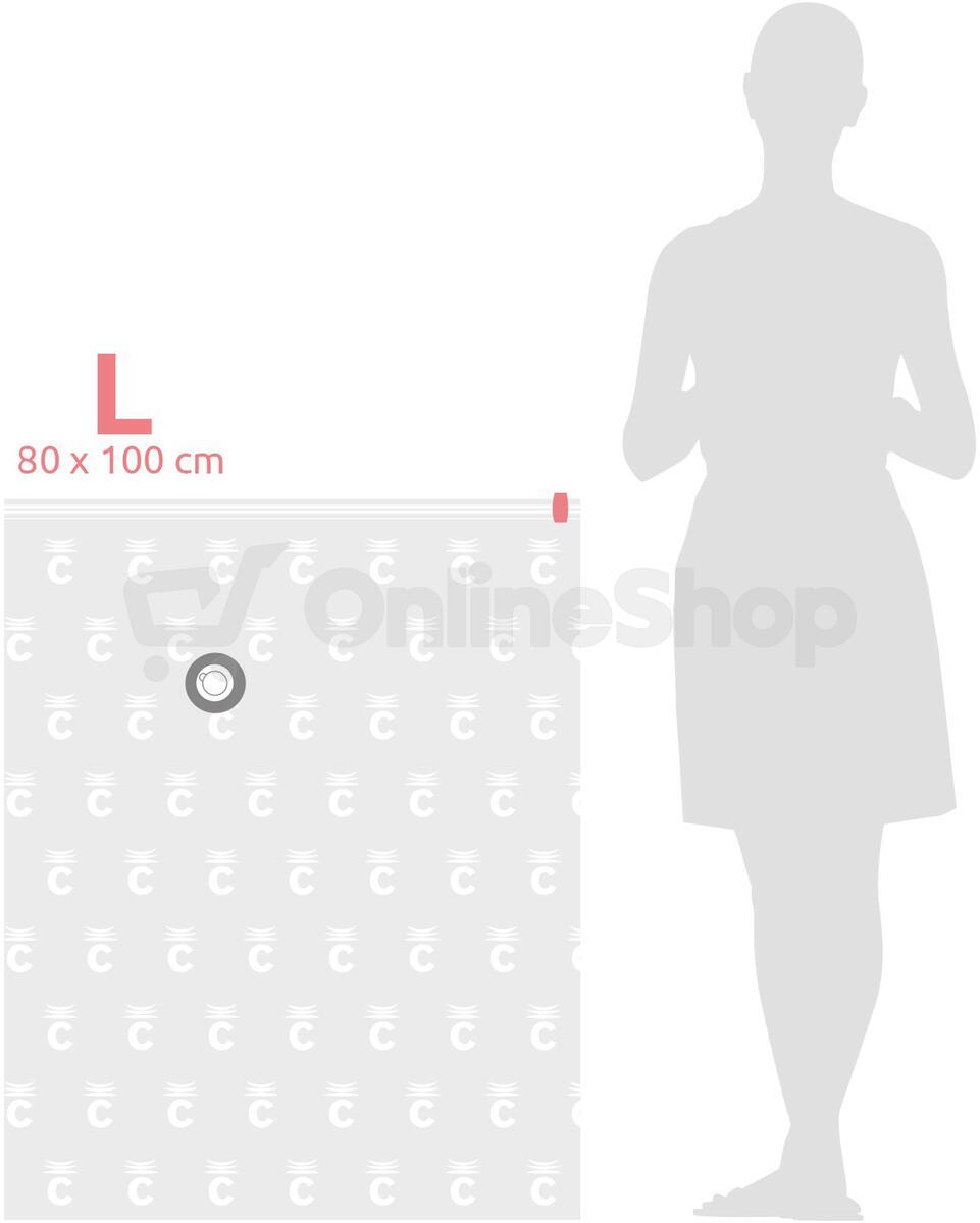 Vakuový úložný pytel Compactor Bag Aspispace L 120 litrů, 80 x 100 cm